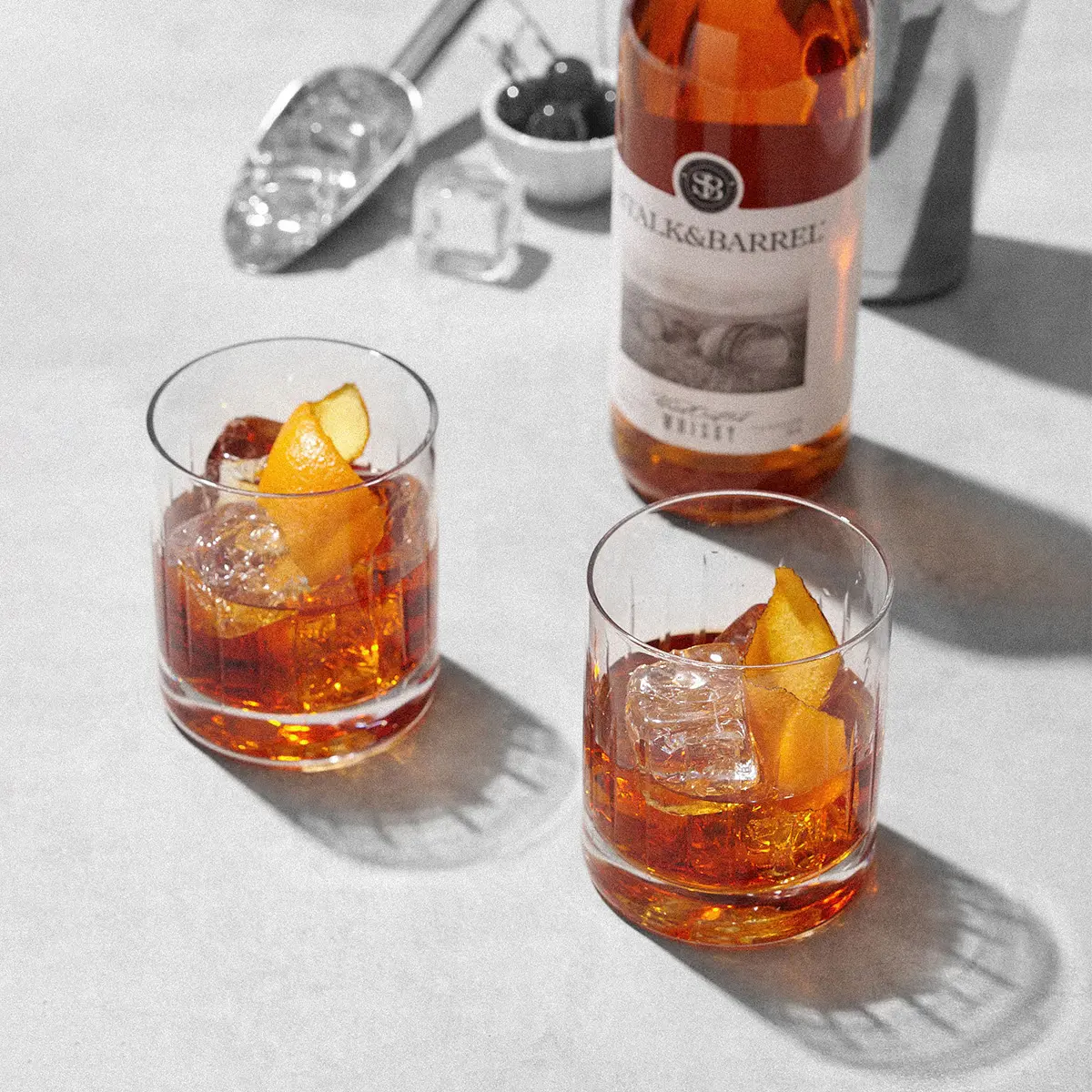 Canadian Whisky Aperol Manhattan