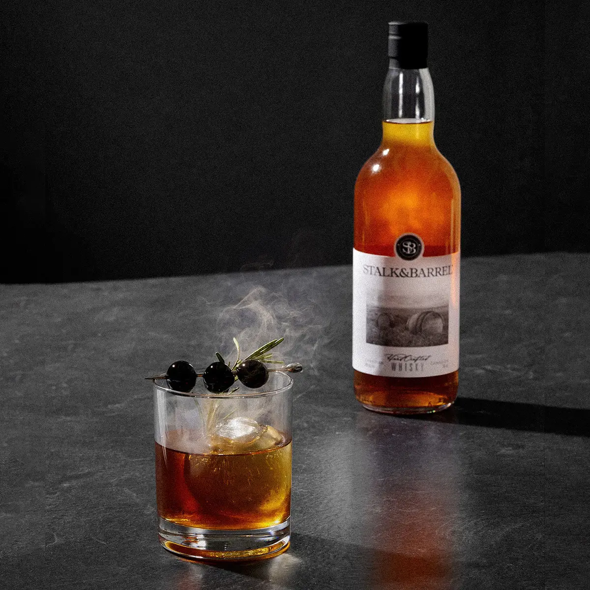 Canadian Whisky Smoked Old Fashioned